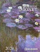 Claude Monet 2024 - Diary - Buchkalender - Taschenkalender - Kunstkalender - 16,5x21,6