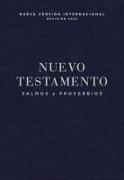 NVI, Nuevo Testamento de bolsillo, con Salmos y Proverbios, Tapa Rústica, Azul añil
